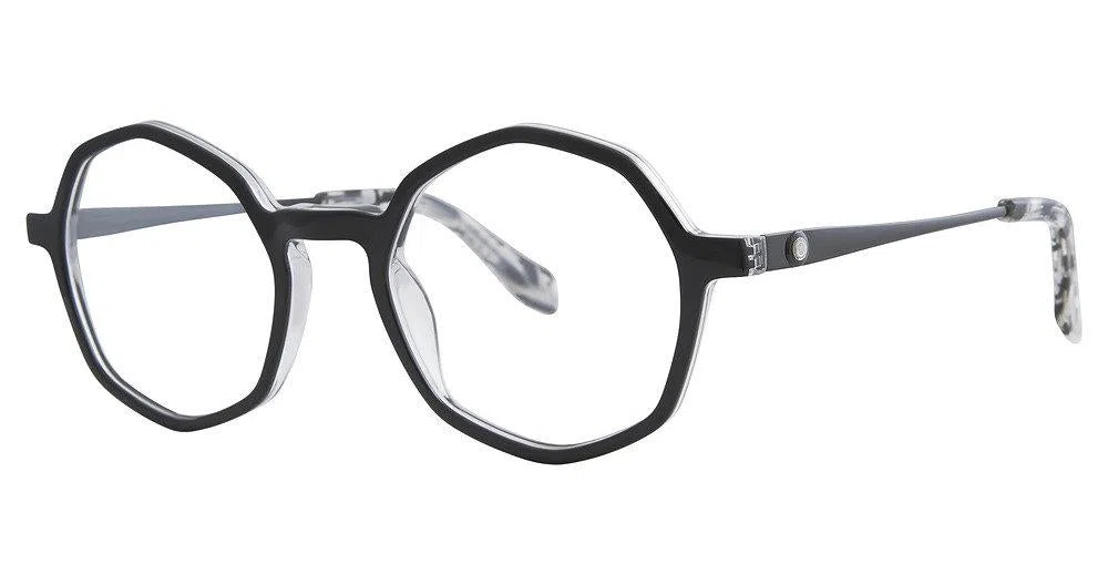 Leon Max LM4087 Eyeglasses - Black - view 2